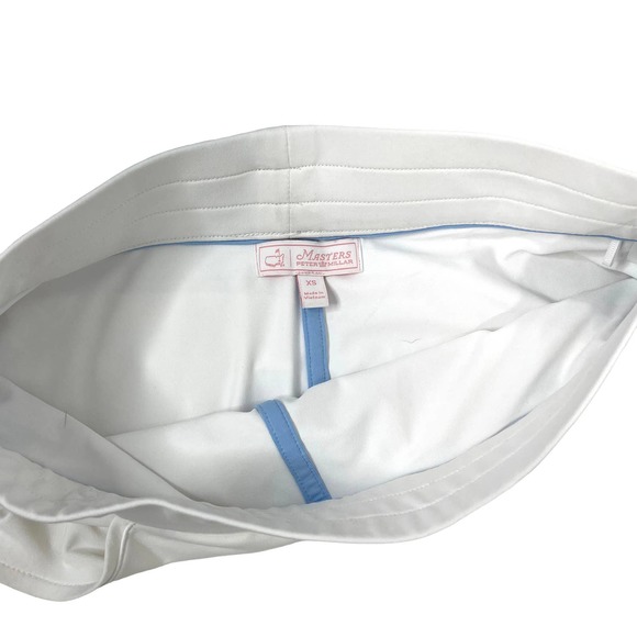 Peter Millar Alice Petal Hem Skorts  Sz XS Masters logo golf pickle ball - Picture 2 of 7